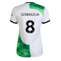 Liverpool Szoboszlai Dominik #8 Vonkajší Ženy futbalový dres 2023-24 Krátky Rukáv